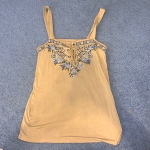 American eagle brown tank top